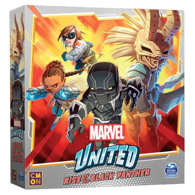 Rise of the Black Panther Marvel United Board Game CMON !! New !! - Image 1 of 1
