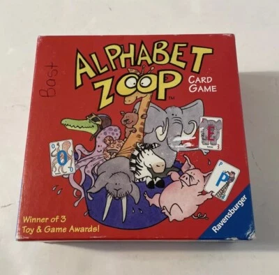 Alphabet Zoop Card Game by Ravensburger - Complete! Ages 3+ - Image 1 of 3