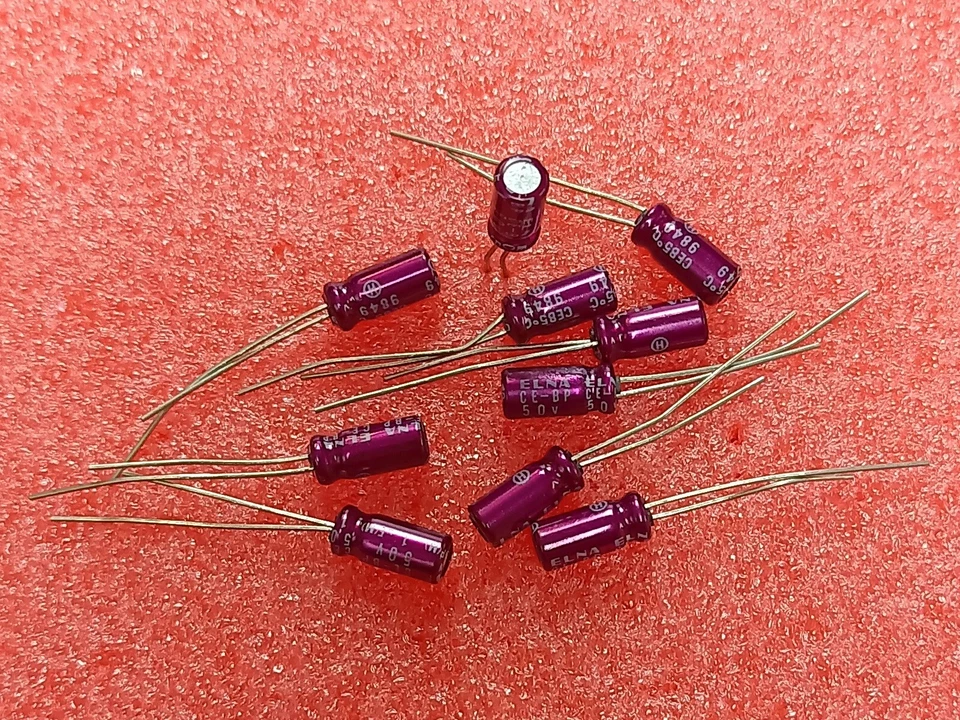 10 pcs ELNA CE-BP 1uF 50V Bi - Polar electrolytic capacitor For Audio - Image 1 of 1