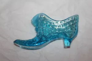 Scarpa per unghie Fenton blu opalescente con testa di gatto - Foto 1 di 9
