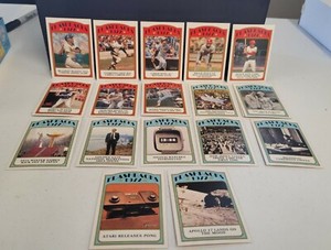 2021 Topps Heritage Baseball & News Flashbacks Inserts - You Pick for Your Set