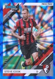 2019-20 Panini Chronicles Donruss AFC Bournemouth Blue Parallel Version /75