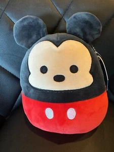 Peluche oficial Kellytoy Squishmallows 8 pulgadas Mickey the Mouse Disney - Nuevo - Imagen 1 de 8