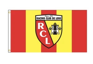 Drapeau du Racing Club de Lens RCL 90x150cm or 60x90cm/3x5ft or 2x3ft - Imagen 1 de 4