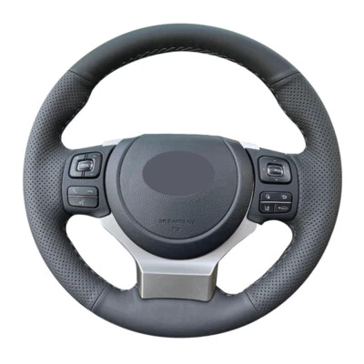 Envoltura de cubierta de volante de coche costura manual para Lexus NX300 NX300H 2015-2021 Foto 1 de 4