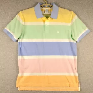 Brooks Brothers Poloshirt gestreift Pastellfarben Kurzarm Oberteil Größe M - Bild 1 von 6