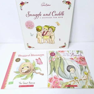May Gibbs Books Gumnut Babies and Snuggle and Cuddle A Keepsake for Mum - Picture 1 of 23