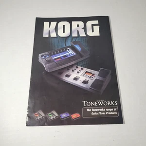 Korg Toneworks Werbebroschüre Flyer Gitarreneffekte - Bild 1 von 5