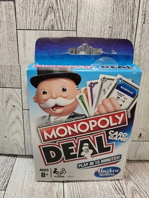 Monopoly Deal Quick-Playing Card Game for Families, Kids Ages 8 Multicolor - Image 1 of 4