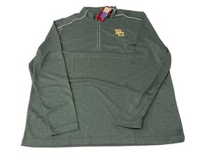 Crable Herren 1/4 Zip Pullover Langarm Grün BU Größe XL - Bild 1 von 12