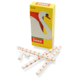 SWAN SLIM PRE CUT CIGARETTE FILTER TIPS PACK OF 5 10 20 x 102 Box cheapest - Picture 1 of 2