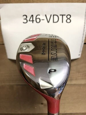 DEMO Senior Ladies Integra iDrive Golf Club All Ladies Pink Hybrid #PW 975-KHHG - Image 1 of 4