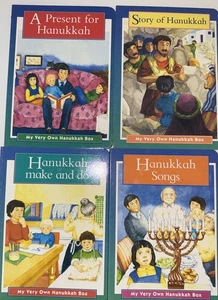 My Very Own Hanukkah Box Lot Of 4 Holiday Books Songs Activities Complete Set - Picture 1 of 4