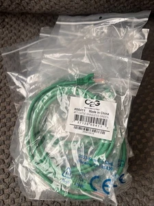 4FT Cat5E RJ45 Ethernet LAN Network Snagless Patch Cable Green - Picture 1 of 2