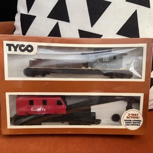 Vintage Tyco Ho Scale Train Operating Crane With Boom Tender 3 Way Action NEW - Bild 1 von 3