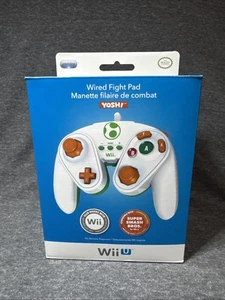 Yoshi Wired Fight Pad GameCube Style Controller for Nintendo Wii U New - Picture 1 of 6