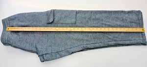 PONY graue Cargo Jogginghose Herren Medium sportliche Jogginghose warm Fleece gefüttert - Bild 1 von 10