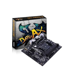 Carte mère colorée B450M-HD V14 Micro-ATX AMD B450 DDR4 32G PCI-E 3.0 AM4 neuve - Photo 1/5