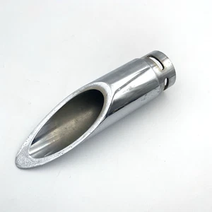 Baron BA-1100-00 Family Jewel 2.25 Inch Exhaust Tips, Xtreme Slash Harley Yamaha - Picture 1 of 9