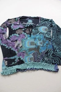 Desigual 17T2639 Shirt M Multicolored Very Good #Z0027 - Picture 1 of 1