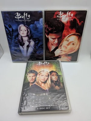 Buffy The Vampire Slayer DVD Seasons 1, 2, 3 (season 2 Missing 2 Discs) - Image 1 of 4