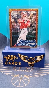 2024 Series 2 Topps Silver Pack Gold Mojo Lane Thomas Nationals #47/50 - Picture 1 of 3