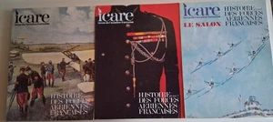 3 revues ICARE : HISTOIRE DES FORCES AERIENNES FRANCAISES Tomes 1 - 2 et 3 - Foto 1 di 1