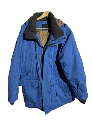 Lands' End Expedition Sz XL (46/48) Blue Feather Down Parka Men’s - Image 1 of 4