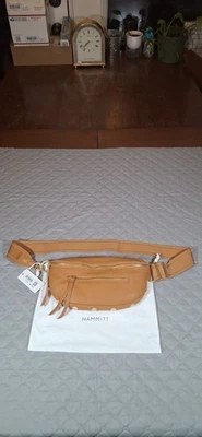 NWT Hammitt Charles Crossbody Sling/Chest Waist Belt Hip Bag, Toast Tan Leather - Image 1 of 4