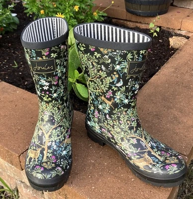 Botas de lluvia Joules - Talla 6 - Usadas unas pocas veces Foto 1 de 3