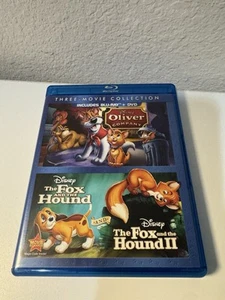 Disney's - The Fox and the Hound 1 & 2 / Oliver and Company (5-Disc Blu-ray/DVD) - Picture 1 of 8