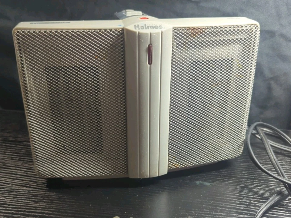 Holmes Twin Ceramic Electric Portable Space Heater HCH4166 Tested & Works Hot - Image 1 of 4