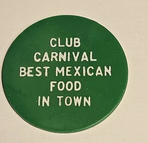 Club Carnival Milwaukee, WI Plastic Good For Token #2088 - Picture 1 of 2