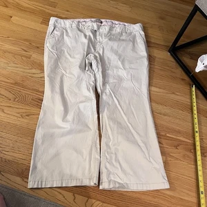 Old Navy Women’s Plus 26 Low Waist Y2K Stone Stretch Pants Boot Cut VTG - Picture 1 of 7