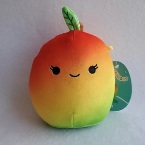 Squishmallow XIMENA der MANGO 5 Zoll Plüsch FRUCHTTRUPP rot gelb grün 5 Zoll NEU - Bild 1 von 7