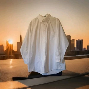 Sutter & Grant Men's Casual Button-Down Shirt White 17 32/33 XL - Picture 1 of 15