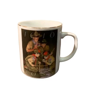 Boy Scouts of America 75th Anniversary Vintage Mug 1910-1985 - Picture 1 of 6
