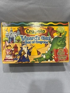 Paquetes de 24/48 crayones Crayola vintage 1999-00 Binney & Smith CON CAJA DE ALMACENAMIENTO - Imagen 1 de 11