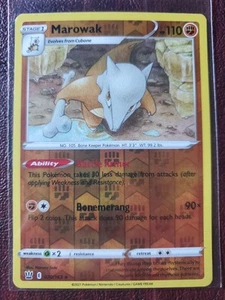 Marowak 070/163 Swsh05: Battle Styles Reverse Holo - Bild 1 von 2