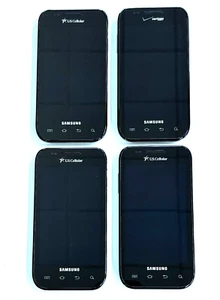 LOT OF 4 Samsung Galaxy S Phones - SCH-1500U - Black (Untested) *AS-IS/READ* - Picture 1 of 2