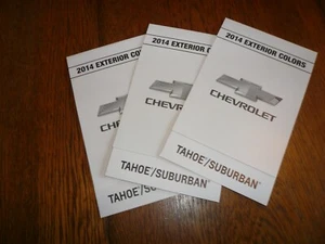 Chevrolet Tahoe/Suburban 2014 Farbauswahl Außenfarben 3 für 1 - Bild 1 von 3