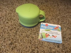 Nueva tapa de bolsa mediana Copco - cubre y sella tus bolsas para un almacenamiento fácil y fresco, verde - Imagen 1 de 3