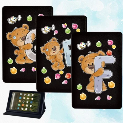 Bear Leather tablet Stand Cover Case For Amazon Fire 7/HD 8/8 2024/8 Plus/HD 10 - Image 1 of 4