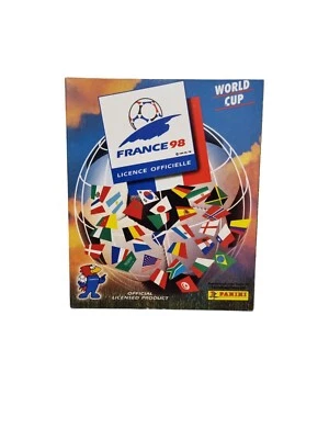 Panini Official Album World Cup France 1998. Complete Reprinted No Stickers - Image 1 of 3