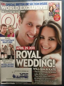 OK! Magazine May 9 2011 Prince William Princess Kate Emily Maynard Brad Womack - Picture 1 of 2