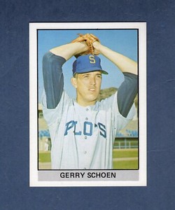 #20 JERRY SCHOEN, 1968 Senators | 1979 Fritsch One-Year Winners OYW