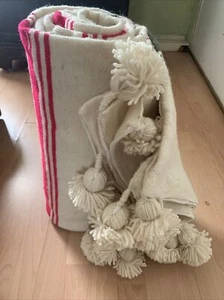 Marokkanischer Kilemteppich authentische handgefertigte Lammwolle traditionell einzigartig Berber - Bild 1 von 10