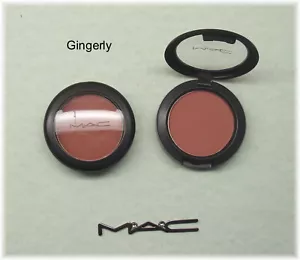 Zwei neue MAC Sheertone Rouge Gingerly - volle Größe 6 g / 0,21 Oz. - Bild 1 von 2