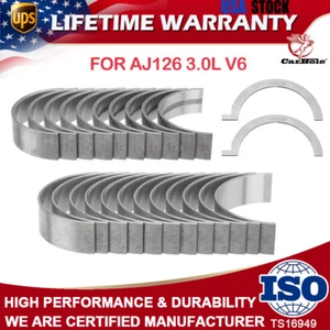 Crankshaft Main & Connecting Rod Bearing Set For Jaguar Land Rover 3.0L AJ126 V6 - Picture 1 of 16