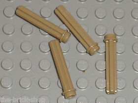 LEGO TECHNIC axle 3 with stud 6587 DkTan / set 10240 75059 42043 8081 10225 9397